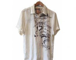 Desigual white Linen Shirts