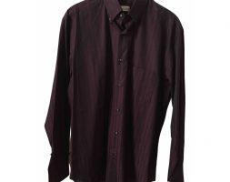 Dior Homme burgundy Cotton Shirts