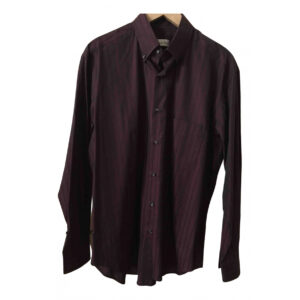 Dior Homme burgundy Cotton Shirts