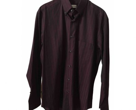 Dior Homme burgundy Cotton Shirts