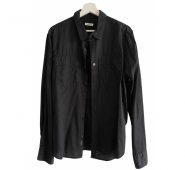 Dirk Bikkembergs black Linen Shirts