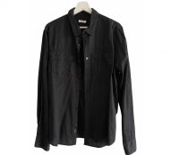 Dirk Bikkembergs black Linen Shirts