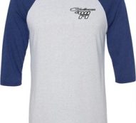 Dodge Challenger 1974 Pocket Print Mens Raglan Shirt