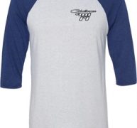 Dodge Challenger 1974 Pocket Print Mens Raglan Shirt