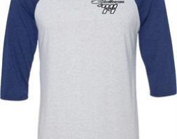 Dodge Challenger 1974 Pocket Print Mens Raglan Shirt