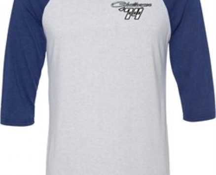 Dodge Challenger 1974 Pocket Print Mens Raglan Shirt