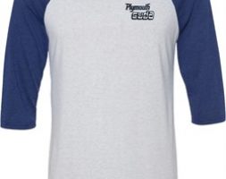 Dodge Plymouth Cuda Pocket Print Mens Raglan Shirt