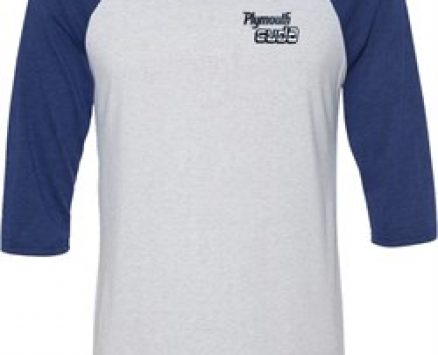 Dodge Plymouth Cuda Pocket Print Mens Raglan Shirt