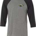 Dodge Super Bee Logo Pocket Print Mens Raglan Shirt