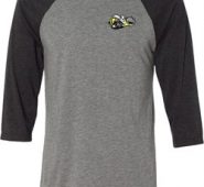 Dodge Super Bee Logo Pocket Print Mens Raglan Shirt