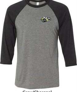 Dodge Super Bee Logo Pocket Print Mens Raglan Shirt