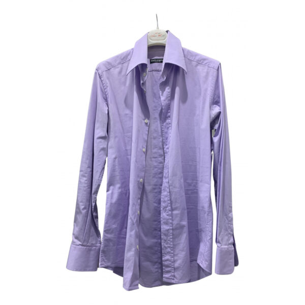 Dolce & Gabbana purple Cotton Shirts