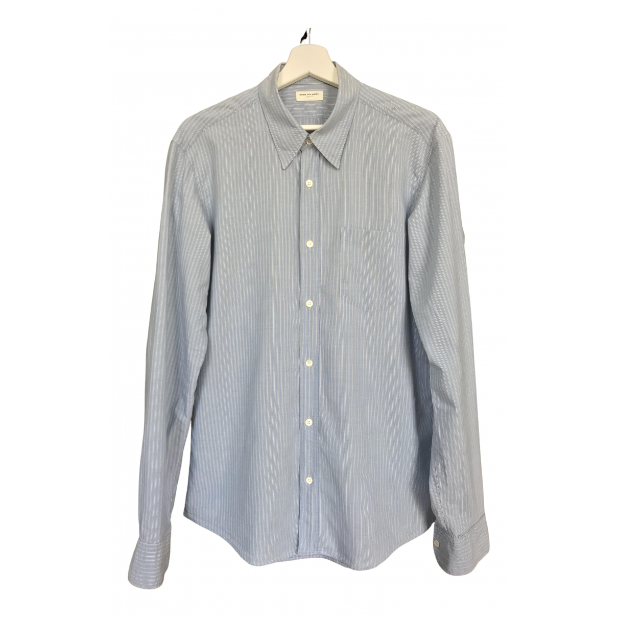 Dries Van Noten blue Cotton Shirts – Lets buy 24×7