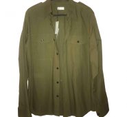 Dries Van Noten khaki Cotton Shirts