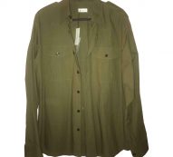 Dries Van Noten khaki Cotton Shirts