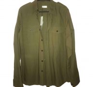 Dries Van Noten khaki Cotton Shirts
