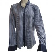 Emmanuelle Khanh blue Cotton Shirts