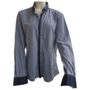 Emmanuelle Khanh blue Cotton Shirts