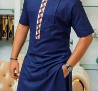 Ericdress African Fashion Dashiki Print Color Block Casual Mens T-shirt