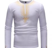 Ericdress African Fashion Dashiki Print Mens T-shirt