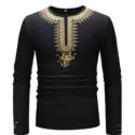 Ericdress African Fashion Dashiki Print Mens T-shirt