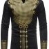 Ericdress African Fashion Dashiki V-Neck Slim Mens Casual Shirts