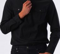 Ericdress Button Korean Plain Single-Breasted Men’s Shirt