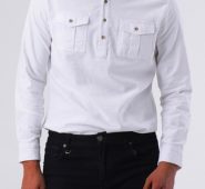 Ericdress Button Korean Plain Single-Breasted Men’s Shirt
