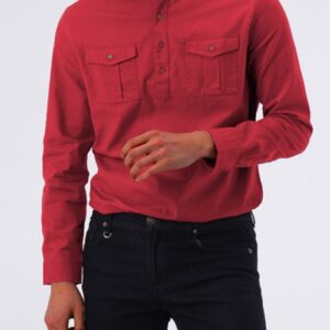 Ericdress Button Korean Plain Single-Breasted Men's Shirt