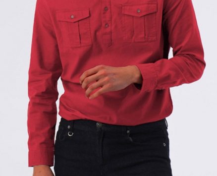 Ericdress Button Korean Plain Single-Breasted Men’s Shirt