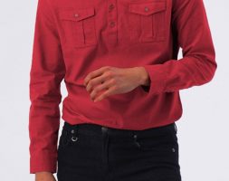 Ericdress Button Korean Plain Single-Breasted Men’s Shirt