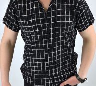 Ericdress Button Lapel Casual Single-Breasted Men’s Shirt