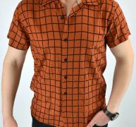 Ericdress Button Lapel Casual Single-Breasted Men’s Shirt