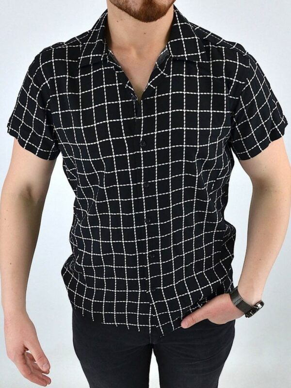 Ericdress Button Lapel Casual Single-Breasted Men's Shirt