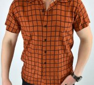 Ericdress Button Lapel Casual Single-Breasted Men’s Shirt