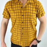 Ericdress Button Lapel Casual Single-Breasted Men’s Shirt