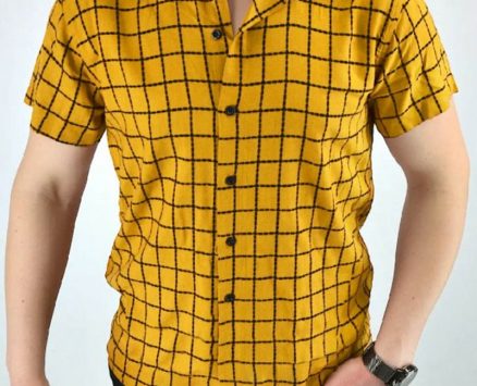 Ericdress Button Lapel Casual Single-Breasted Men’s Shirt