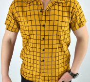 Ericdress Button Lapel Casual Single-Breasted Men’s Shirt