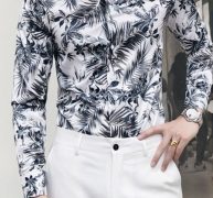 Ericdress Button Plant Korean Spring Loose Men’s Shirt