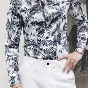 Ericdress Button Plant Korean Spring Loose Men's Shirt