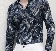 Ericdress Button Plant Korean Spring Loose Men’s Shirt