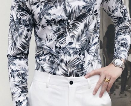 Ericdress Button Plant Korean Spring Loose Men’s Shirt