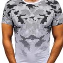 Ericdress Camouflage Round Neck Casual Slim Mens T-shirt