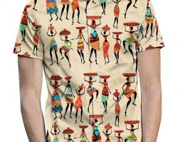 Ericdress Cartoon Casual Lapel Summer Single-Breasted Men’s Shirt