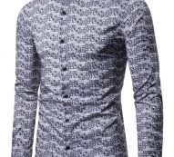 Ericdress Casual Lapel Button Slim Single-Breasted Men’s Shirt