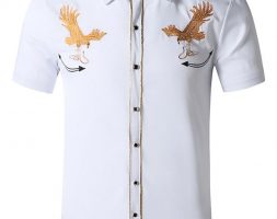 Ericdress Casual Lapel Cartoon Spring Single-Breasted Men’s Shirt