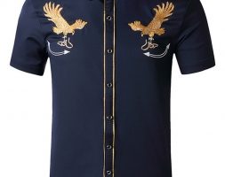 Ericdress Casual Lapel Cartoon Spring Single-Breasted Men’s Shirt