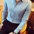 Ericdress Casual Lapel Plain Color Single-Breasted Men’s Shirt