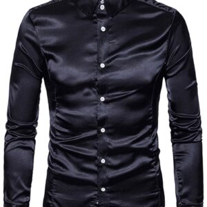 Ericdress Casual Lapel Plain Fall Single-Breasted Men's Shirt