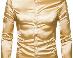 Ericdress Casual Lapel Plain Fall Single-Breasted Men’s Shirt